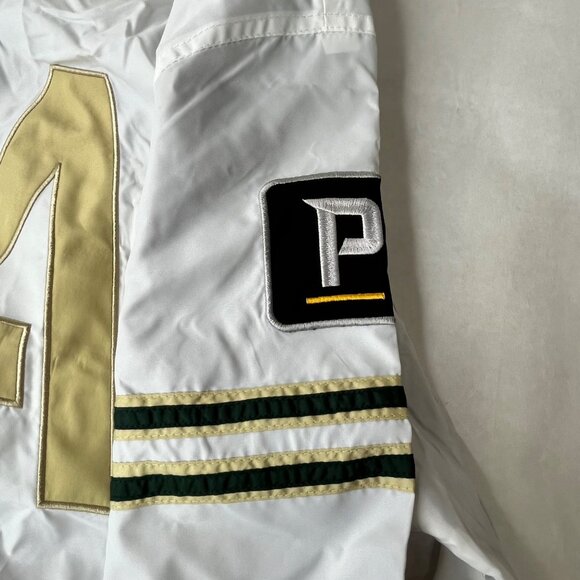 Starter Los Angeles White Gold Pullover Windbreaker Jacket Men’s SMall - Picture 3 of 9